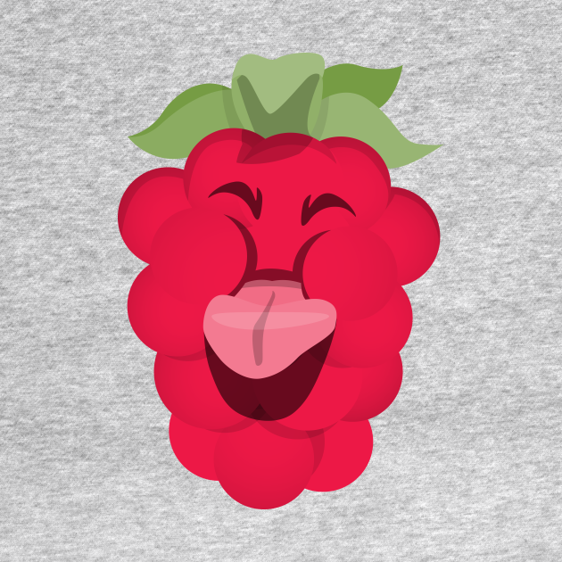 Raspberries II Raspberry Baseball TShirt TeePublic
